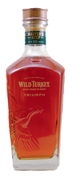 Wild Turkey Kentucky Straight Rye Whiskey Master's Keep 10 Year Triumph