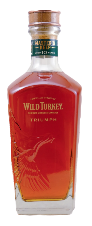 Wild Turkey Kentucky Straight Rye Whiskey Master's Keep 10 Year Triumph