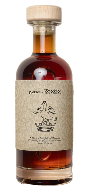 Wolves x Willett Blended Rye Whiskey Aged 10 Years
