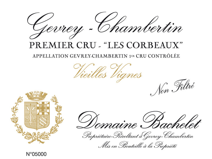 2021 Domaine Denis Bachelet Gevrey-Chambertin Les Corbeaux 1er Cru
