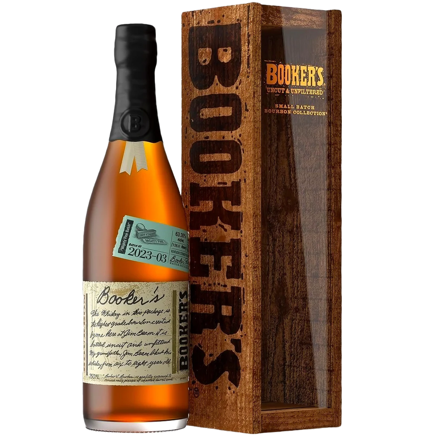 Bookers Kentucky Straight Bourbon Whiskey Mighty Fine Batch 2023-03 750ML