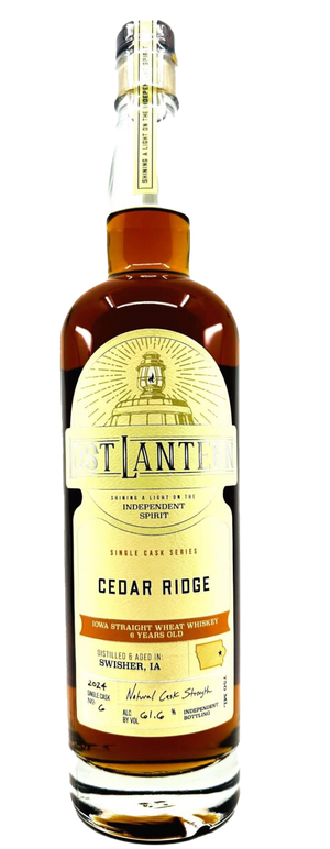 Lost Lantern Iowa Straight Wheat Whiskey 6 Year Cedar Ridge 750ML