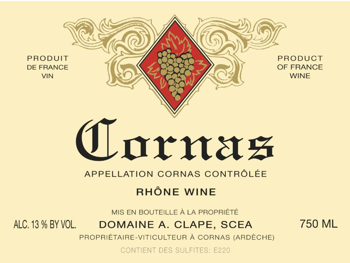  Domaine Auguste Clape Cornas