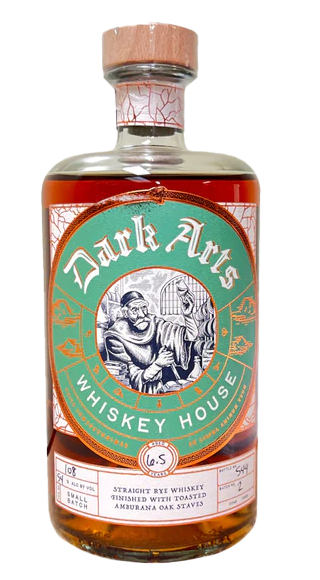 Dark Arts Straight Rye Finished with Toasted Amburana Oak Staves 7 Year
