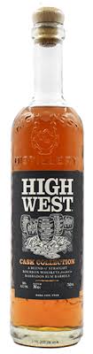 High West Distillery Bourbon Cask Collection Barbados Rum Barrel Finish 750ML