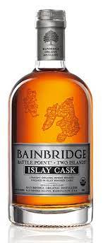 Bainbridge Straight Organic Wheat Whiskey Battle Point Two Islands Islay Cask 750ML