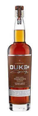 Duke Rye Whiskey Double Barrel Founder's Reserve 750ML