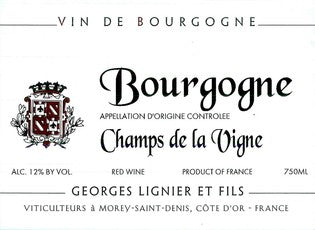 2021 Domaine Georges Lignier et Fils Bourgogne Champs de la Vigne