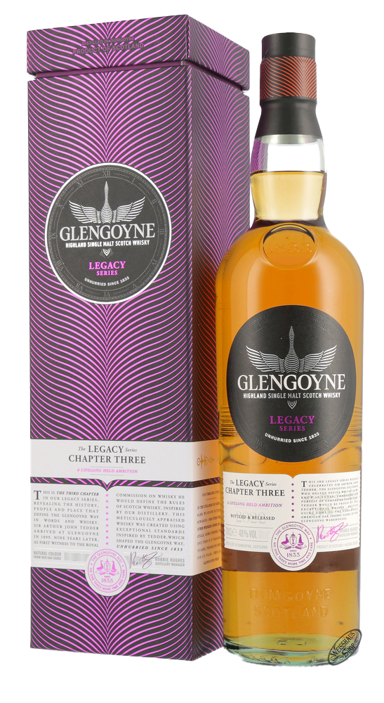 Glengoyne Highland Single Malt Scotch Whisky The Legacy Series Chapter 3 750 ML