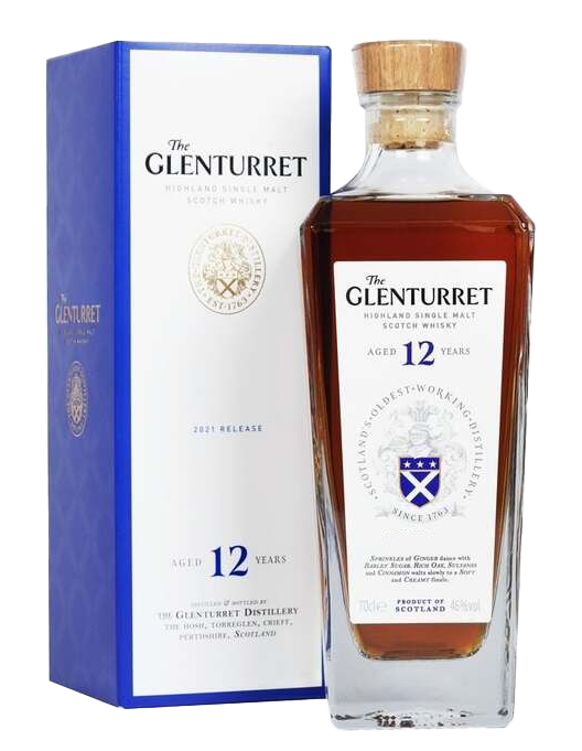 The Glenturret Highland Single Malt Scotch Whisky 12 Years (2023) 750ML