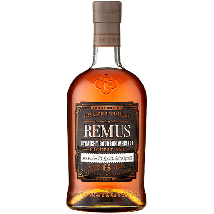 George Remus Straight Bourbon Whiskey Highest Rye 6 Year 750ML