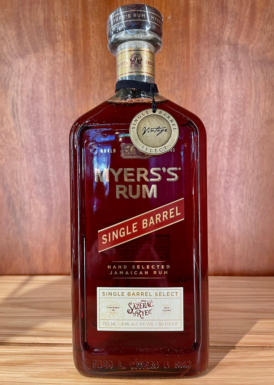Myers's Rum Jamaican Rum Hand Selected Single Barrel Select VWM Exclusive