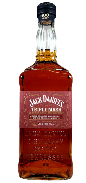 Jack Daniels Blended Straight Whiskey Triple Mash BIB 1.0L