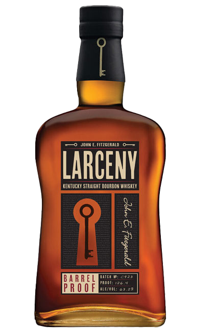 John E. Fitzgerald Larceny Kentucky Straight Bourbon Whiskey Barrel Proof A122 750 ML