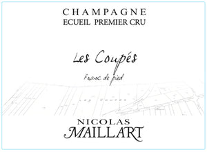 2019 Nicolas Maillart Champagne Extra Brut Les Coupes Franc de Pied Ecueil 1er Cru