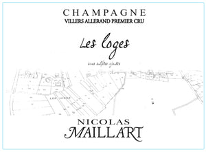 Nicolas Maillart Champagne Extra Brut Les Loges Villers Allerand 1er Cru