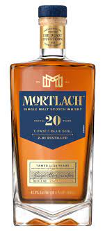 Mortlach Single Malt Scotch Whisky Cowie's Blue Label 20 Year Speyside 750 ML