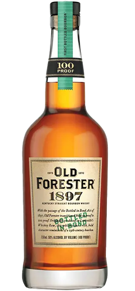 Old Forester Kentucky Straight Bourbon Whiskey 1897 Bottled in Bond 750 ML