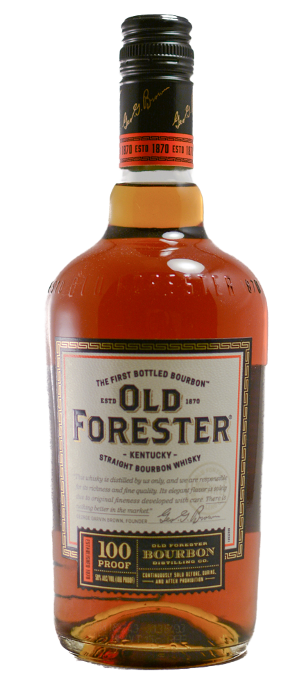 Old Forester Kentucky Straight Bourbon  Whiskey 100 Proof 1L
