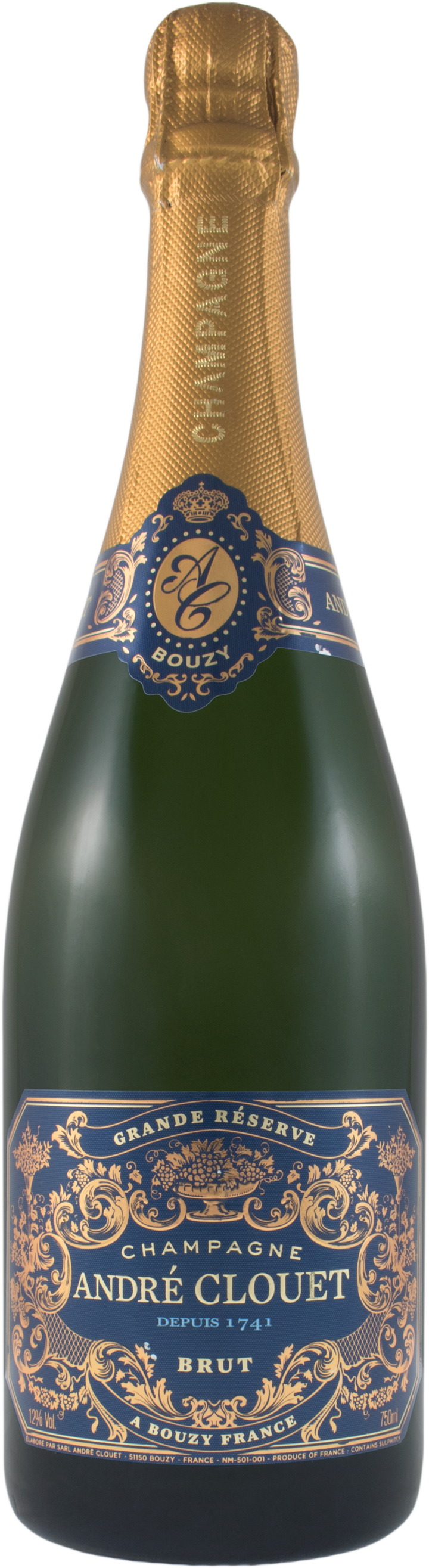 Andre Clouet Champagne Brut Grand Reserve 375ML