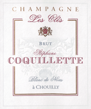 2011 Stephane Coquillette Champagne Blanc de Noirs Brut Zero Les Cles Grand Cru