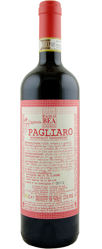 Paolo Bea Montefalco Sagrantino Secco Vigna Pagliaro 