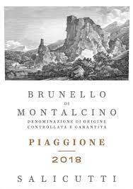 2018 Podere Salicutti Brunello di Montalcino Piaggione DOCG