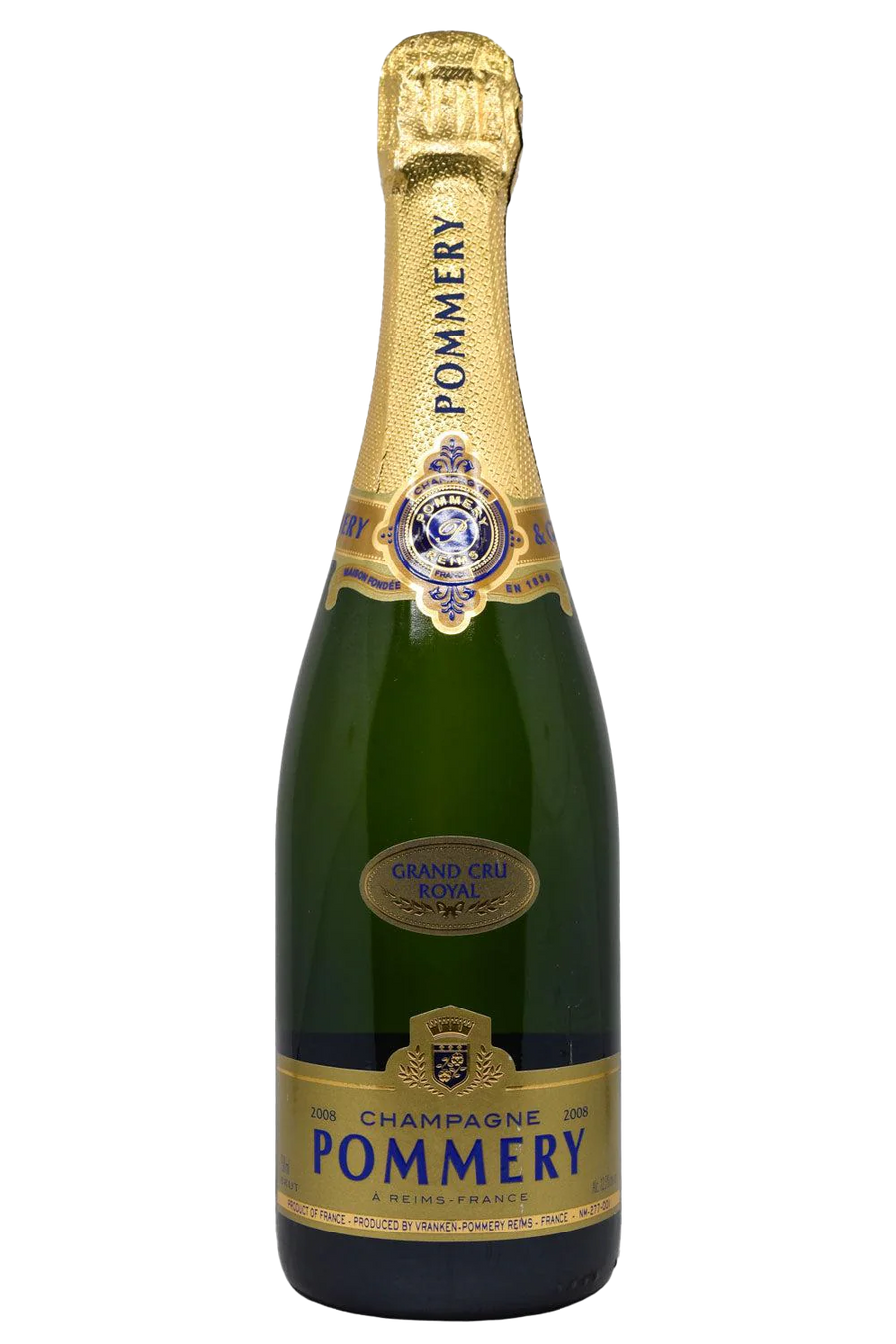 2008 Pommery Champagne Brut Grand Cru Royal