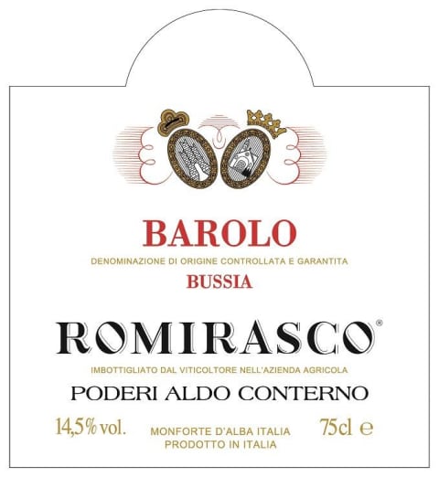 2021 Poderi Aldo Conterno Barolo Bussia Romirasco DOCG