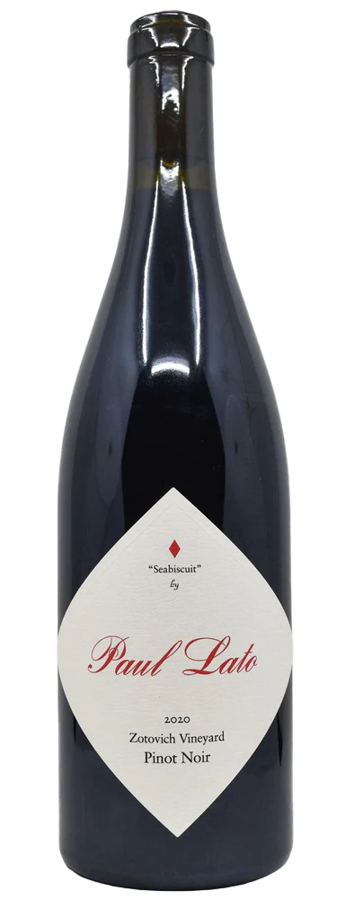2021 Paul Lato Pinot Noir Seabiscuit Zotovich Vineyard Santa Rita Hills