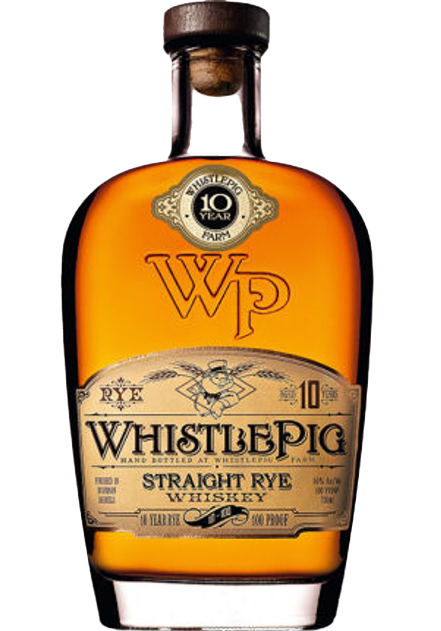 Whistlepig Straight Rye Whiskey Aged 10 Years 750 ML