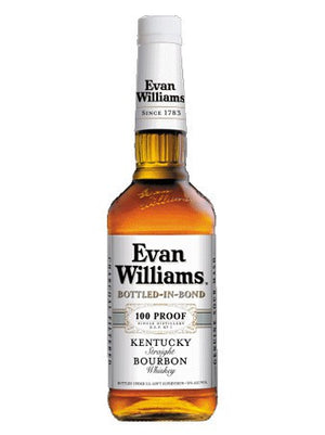 Evan Williams Kentucky Straight Bourbon Whiskey Bottled in Bond 750 ML