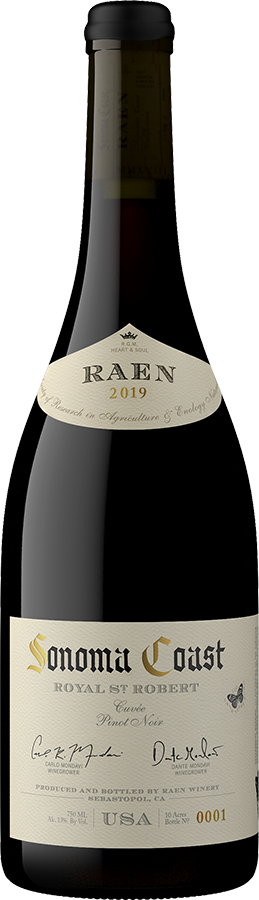 2019 Raen Winery Pinot Noir Royal St. Robert Cuvee Sonoma Coast
