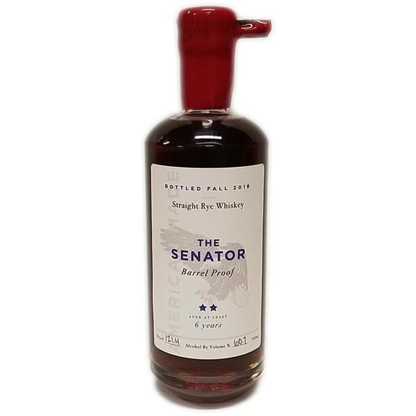 The Senator Straight Rye Whiskey 6 Year 750ML