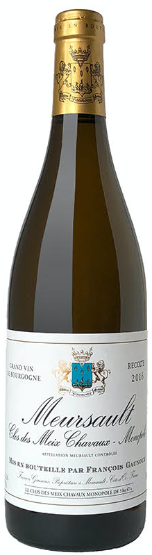 2017 Domaine Francois Gaunoux Meursault Clos des Meix Chavaux