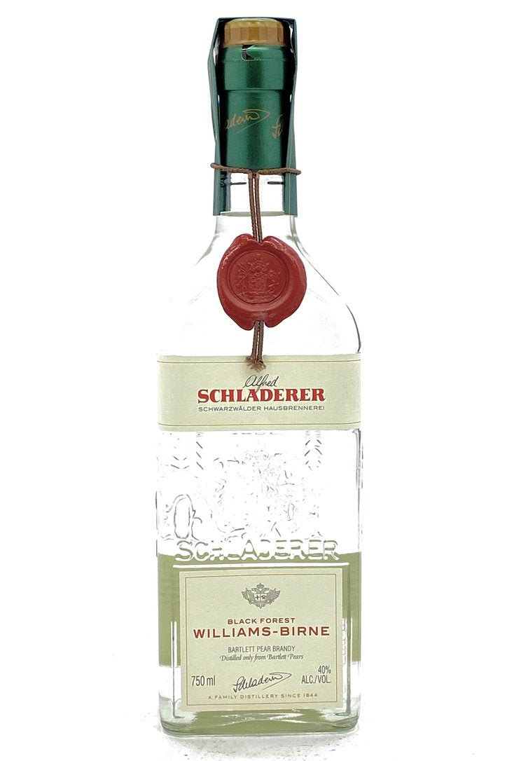 Alfred Schladerer Bartlett Pear Brandy Williams Birne Black Forest