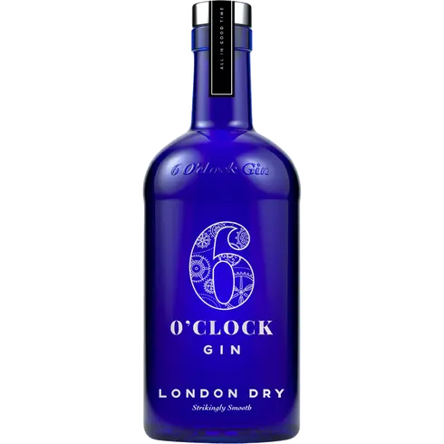 6 O'Clock Gin London Dry 750 ML