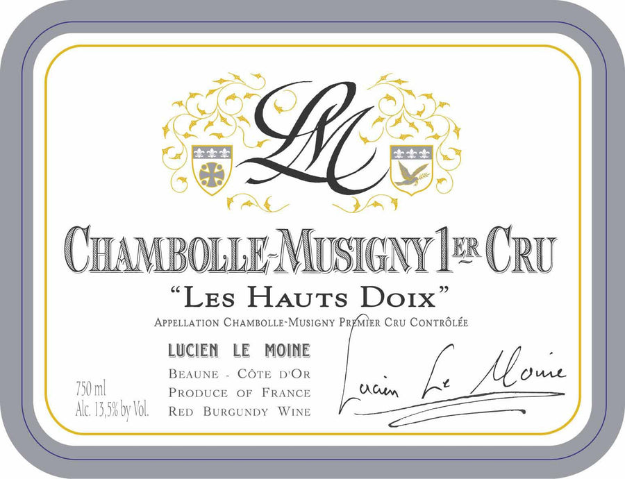 2018 Maison Lucien Le Moine Chambolle Musigny Haut Doix 1er Cru
