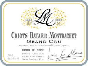 2019 Maison Lucien Le Moine Criots Batard Montrachet Grand Cru
