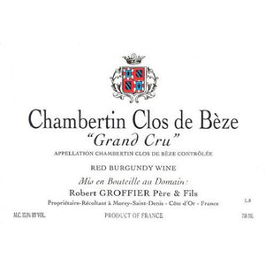 2020 Domaine Robert Groffier Pere et Fils Chambertin Clos de Beze Grand Cru