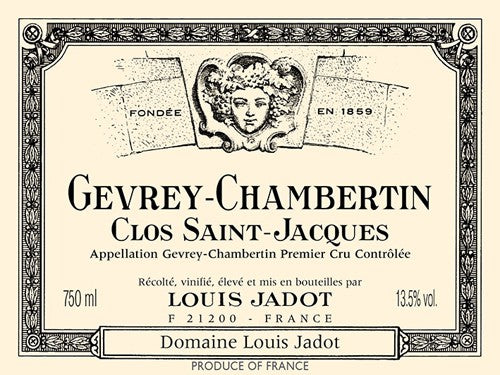 Louis Jadot Gevrey Chambertin Clos St Jacques 1er Cru
