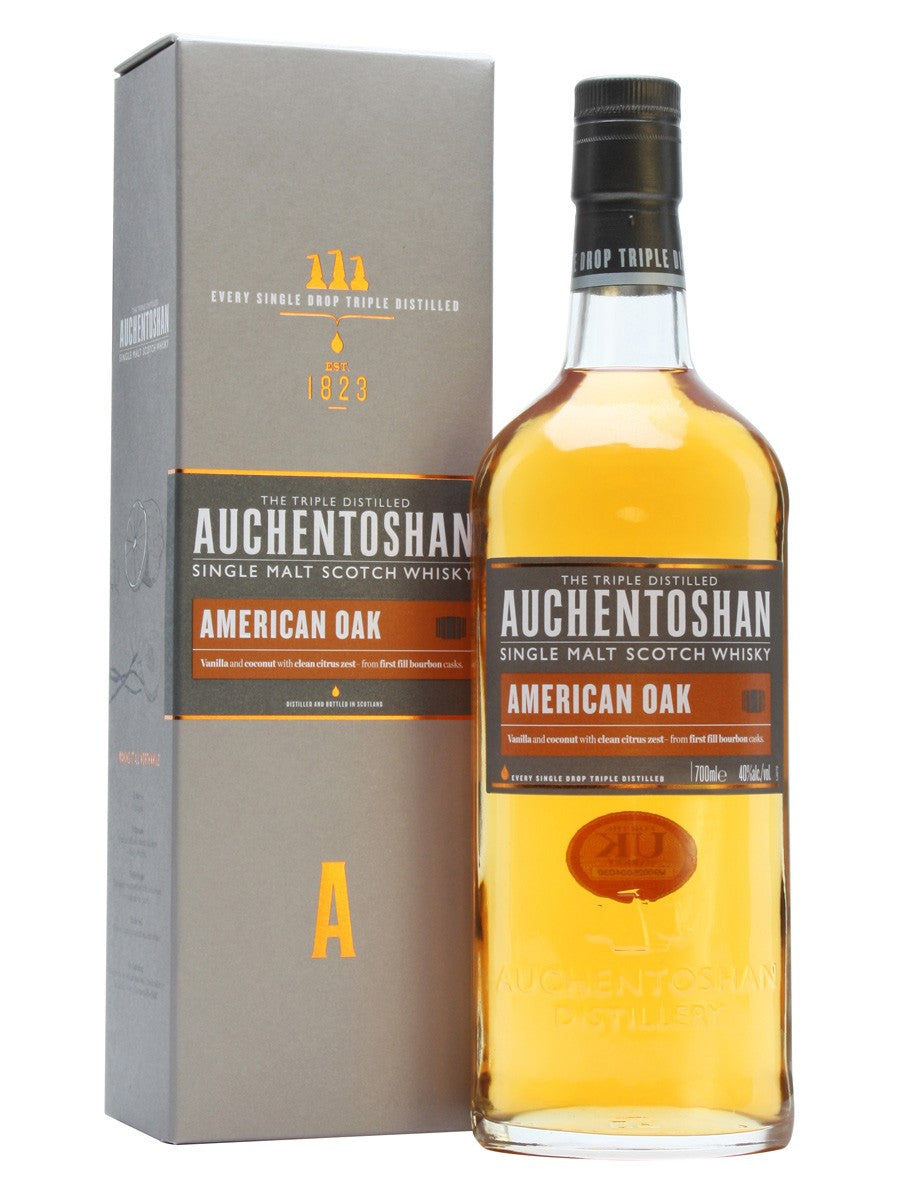 Auchentoshan Single Malt Scotch Whisky American Oak 750 ML
