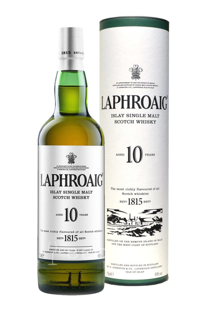 Laphroaig Islay Single Malt Whisky 10 Years 750 ML