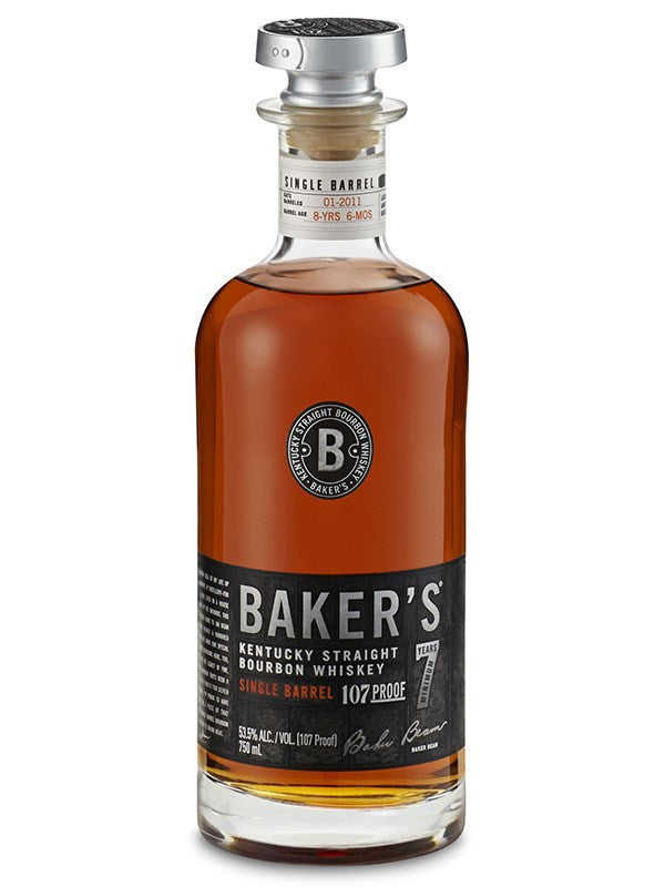 Baker's Kentucky Straight Bourbon Whiskey 7 Year Old Single Barrel 750ML