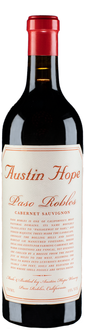 2021 Austin Hope Cabernet Sauvignon Paso Robles