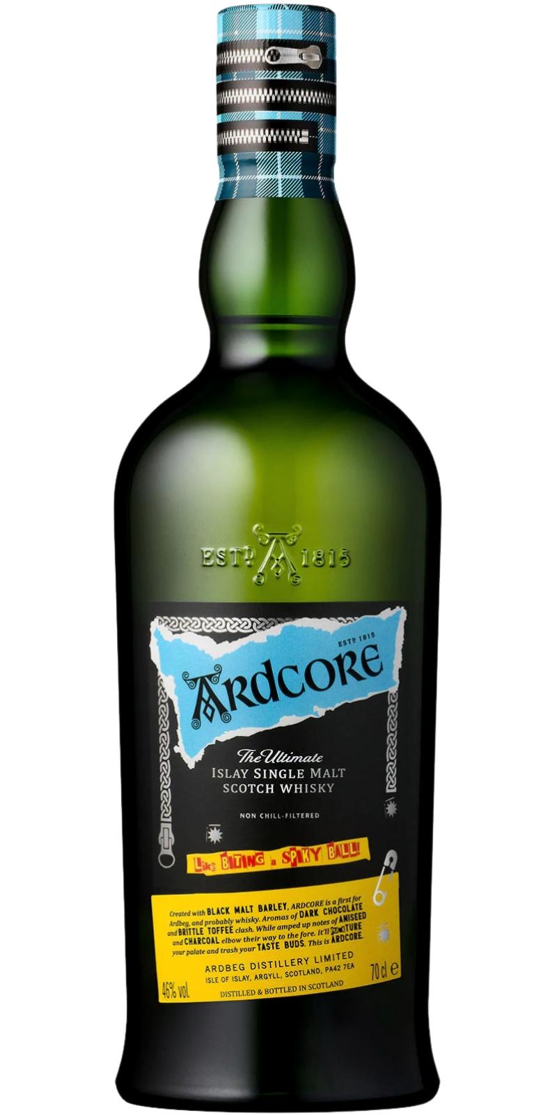 Ardbeg Islay Single Malt Scotch Whisky Ardcore 750ML, 92 Proof
