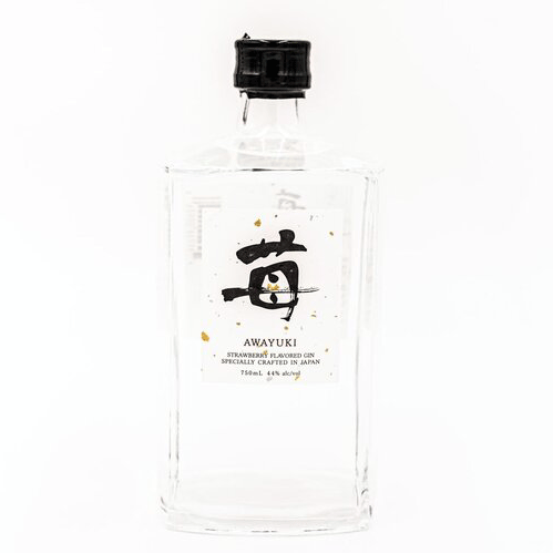 Awayuki Gin Strawberry Flavored 750ML