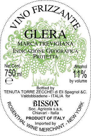 2021 Bisson Glera Vino Frizzante Marca Trevigiana IGP