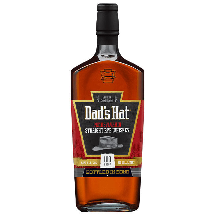 Dad's Hat Pennsylvania Straight Rye Whiskey Bottled in Bond, 100 Proof 750 ML