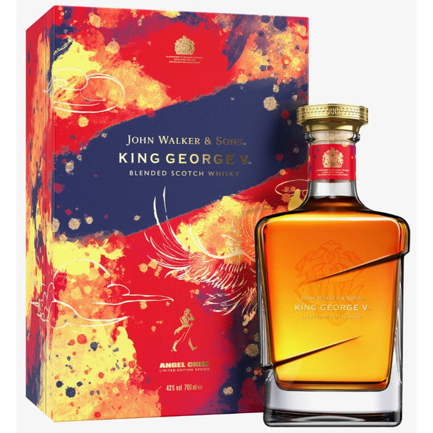 Johnnie Walker Blended Scotch Whisky King George V Angel Chen 750ML